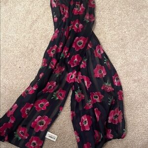 COPY - Talbots Blue and Pink Silk Scarf